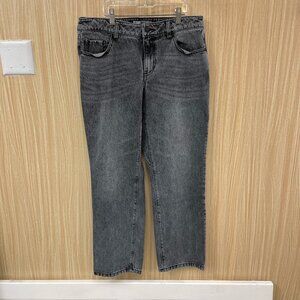 CAbi 100% Boyfriend Gray Jeans Size 6